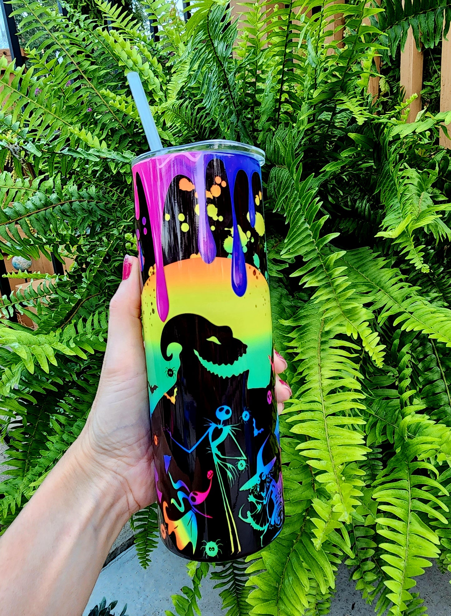 20oz Oggie Boogie NBC Halloween Stainless Steel Double Walled Tumbler