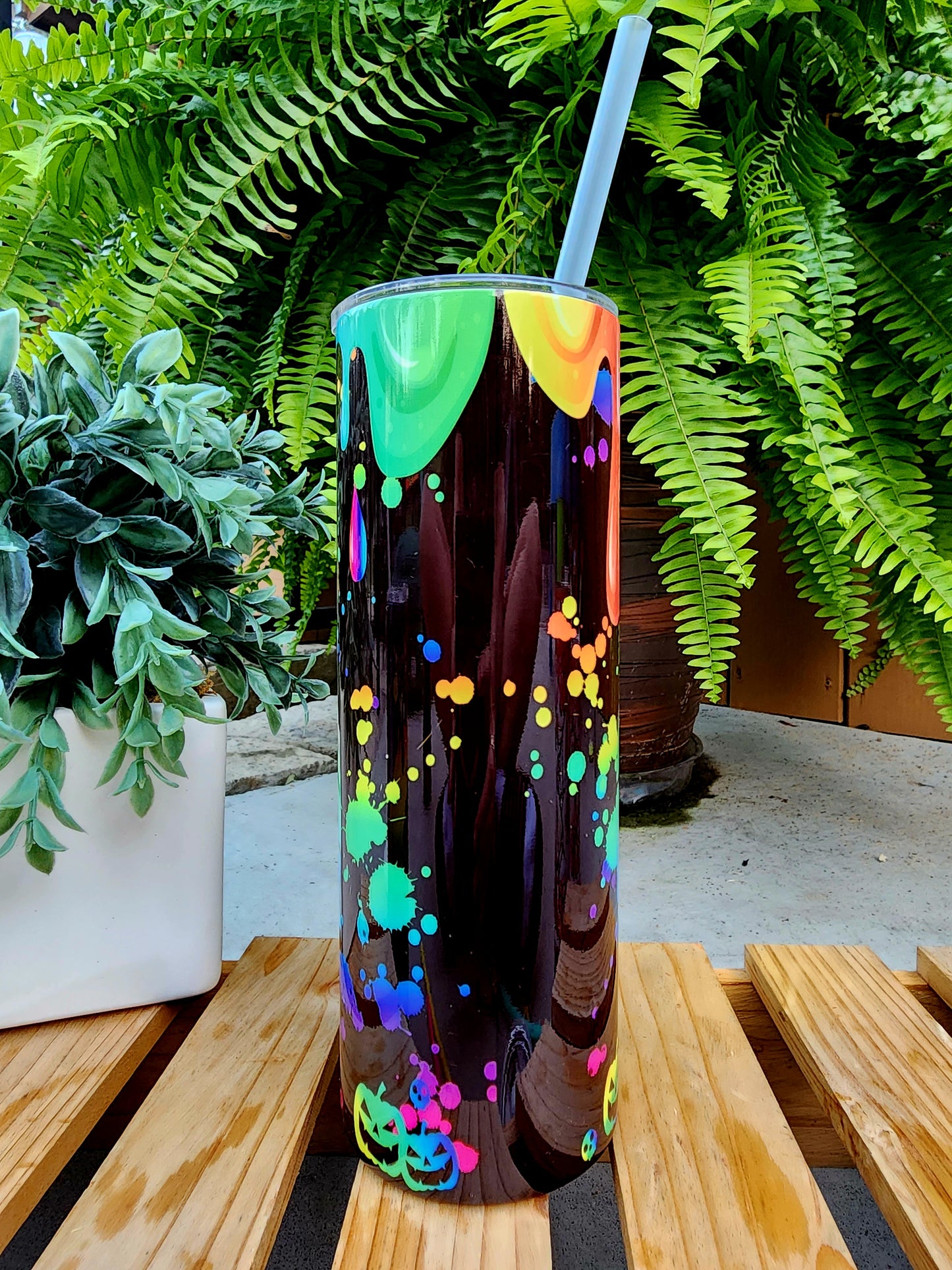 20oz Oggie Boogie NBC Halloween Stainless Steel Double Walled Tumbler