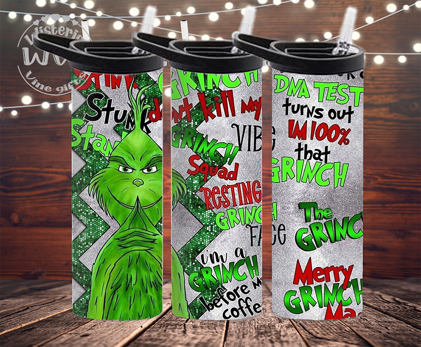 20oz Grinch Tumbler
