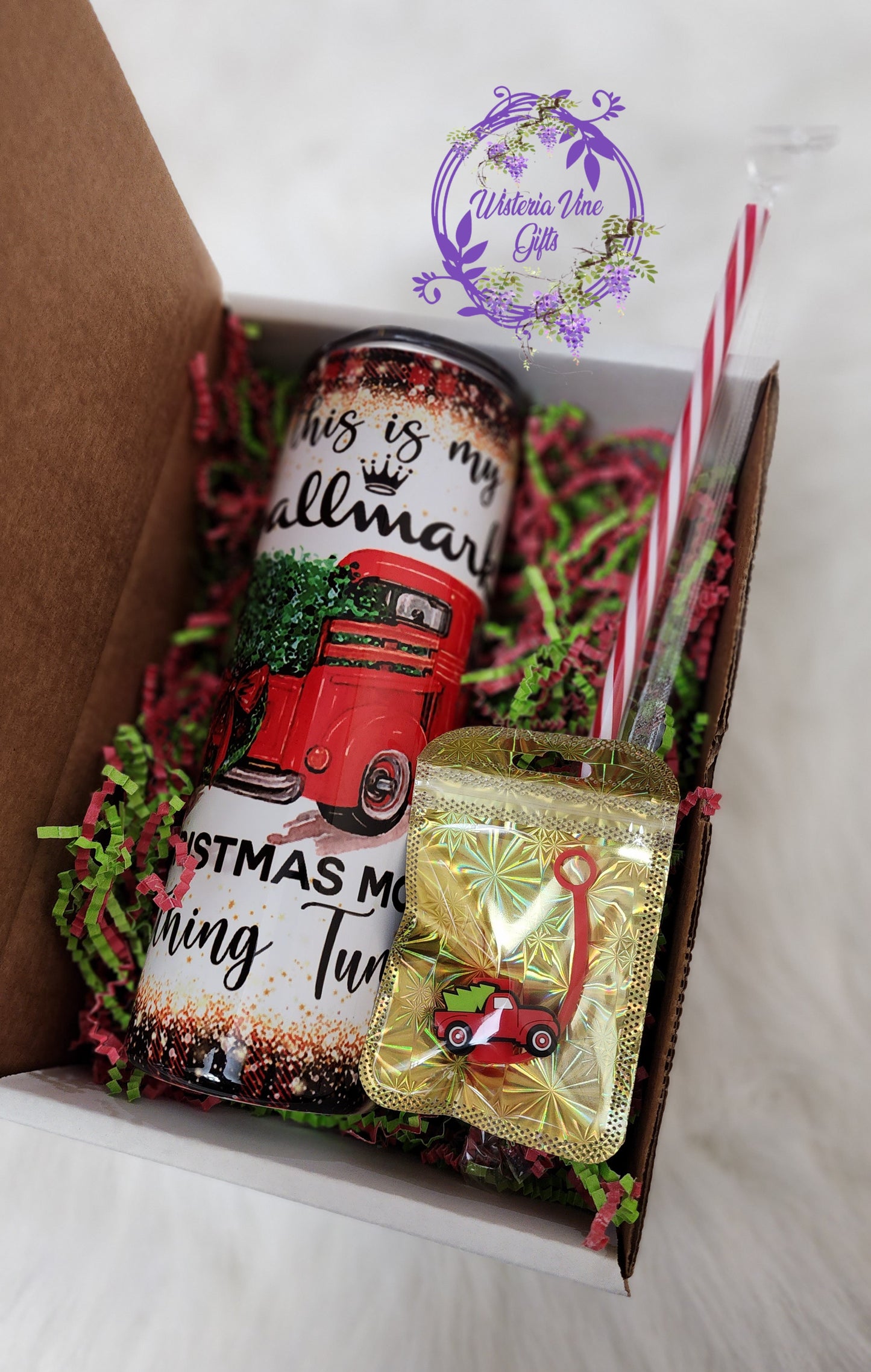 20oz Hallmark Tumbler Christmas Gift Box Set