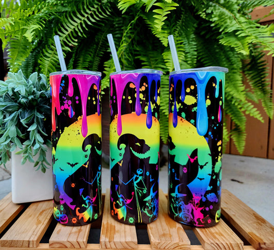 20oz Oggie Boogie NBC Halloween Stainless Steel Double Walled Tumbler