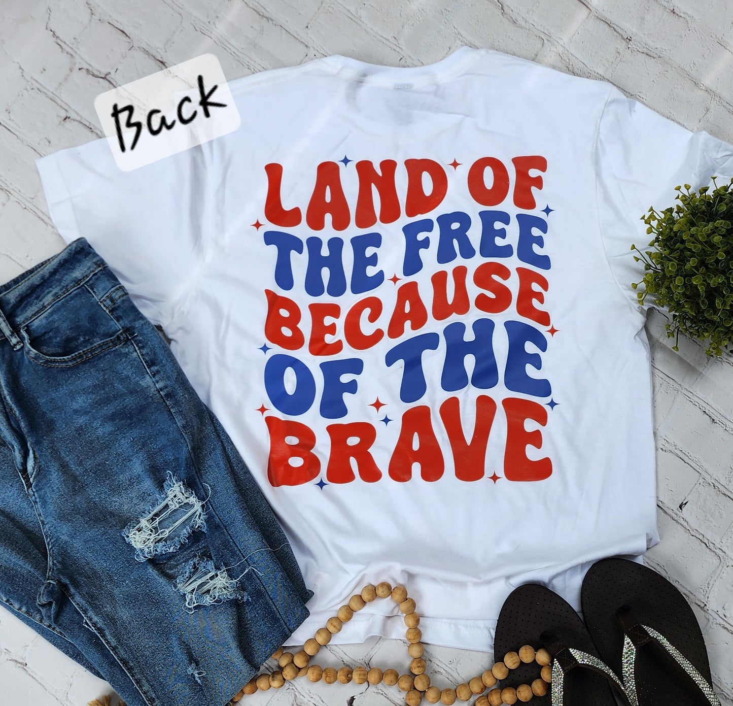 The Land of The Free Gilden-Anvil tee (IN STOCK SALE)