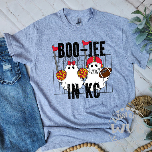 Boo-Jee in KC Gray T-Shirt
