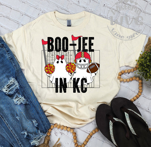 BOO-Jee in KC Beige T-Shirt