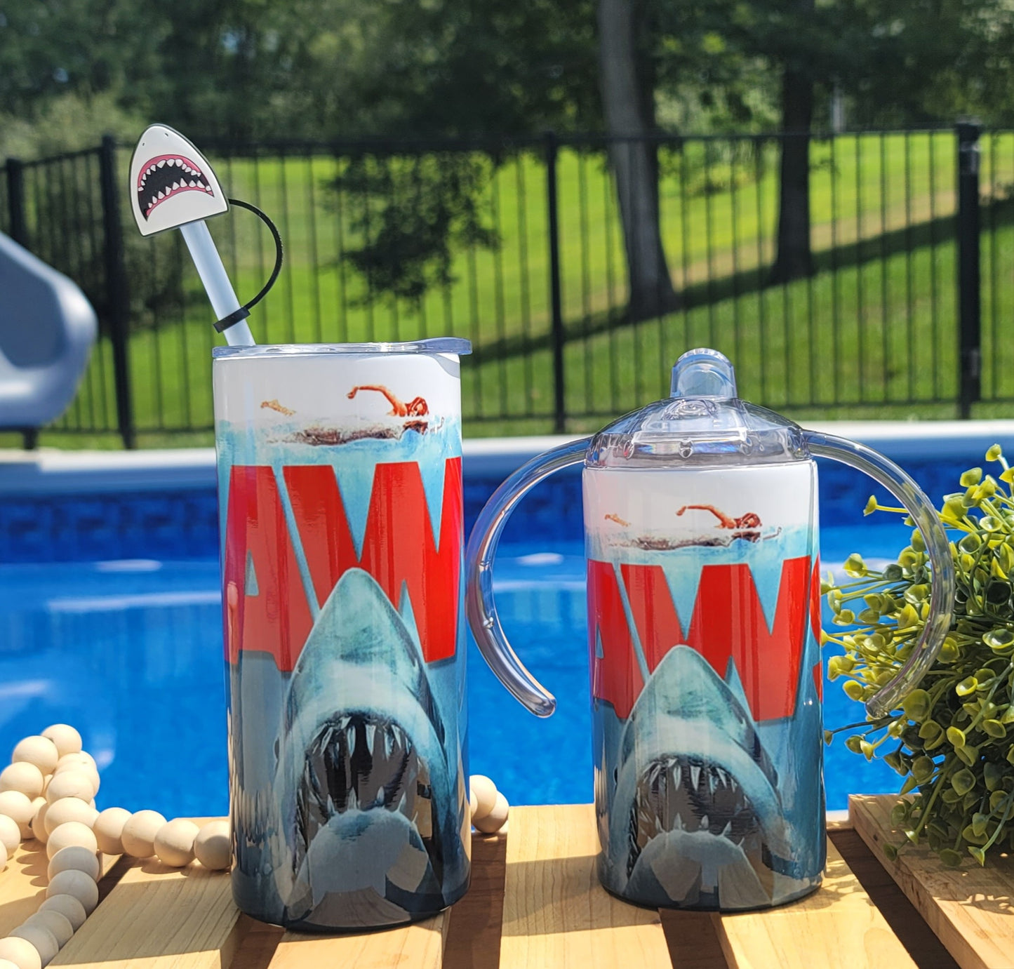 Jaws Stainless Steel Double Walled Tumblers