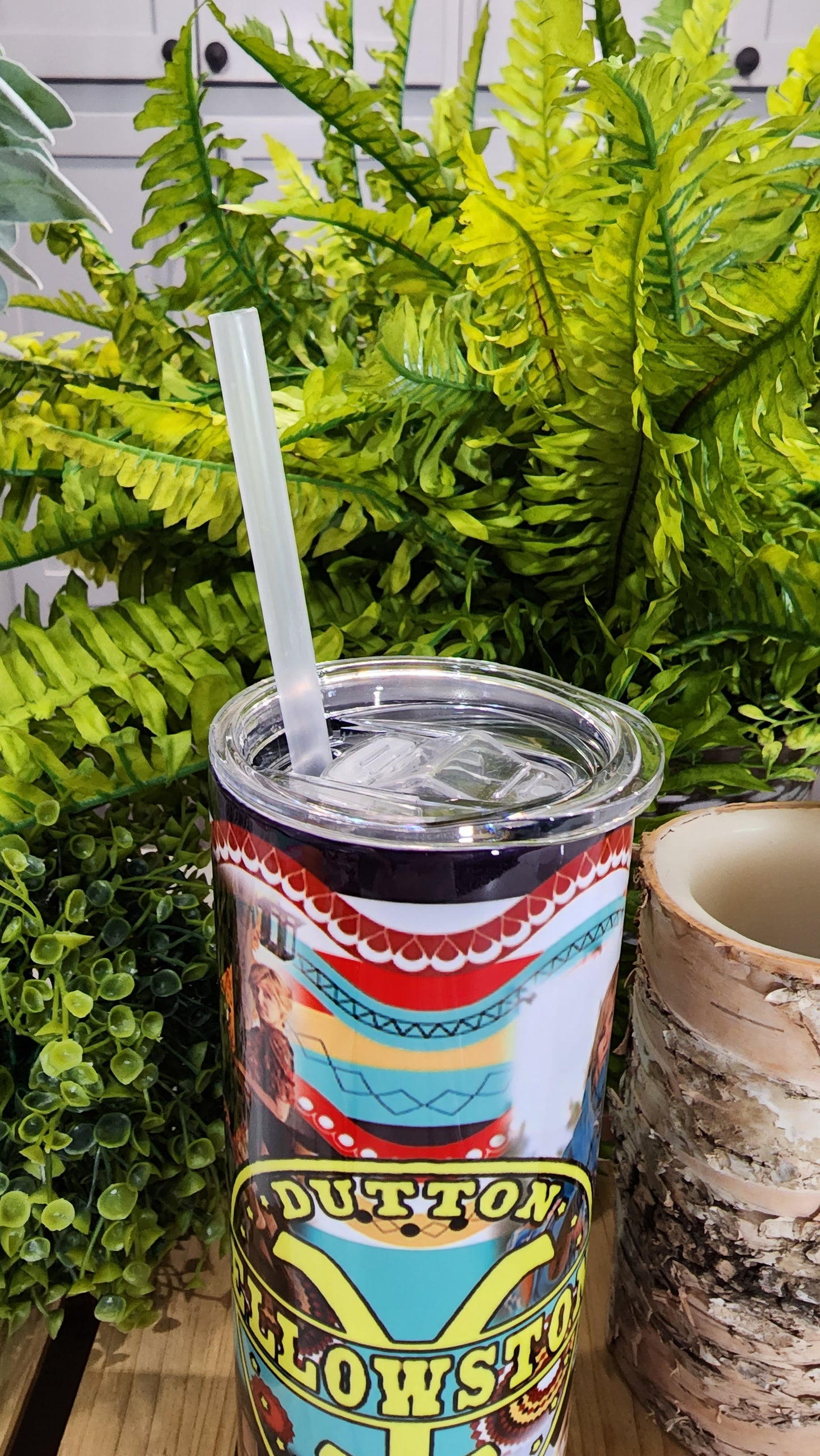 20oz Western Yellowstone Stainless Steel Double Walled Tumbler