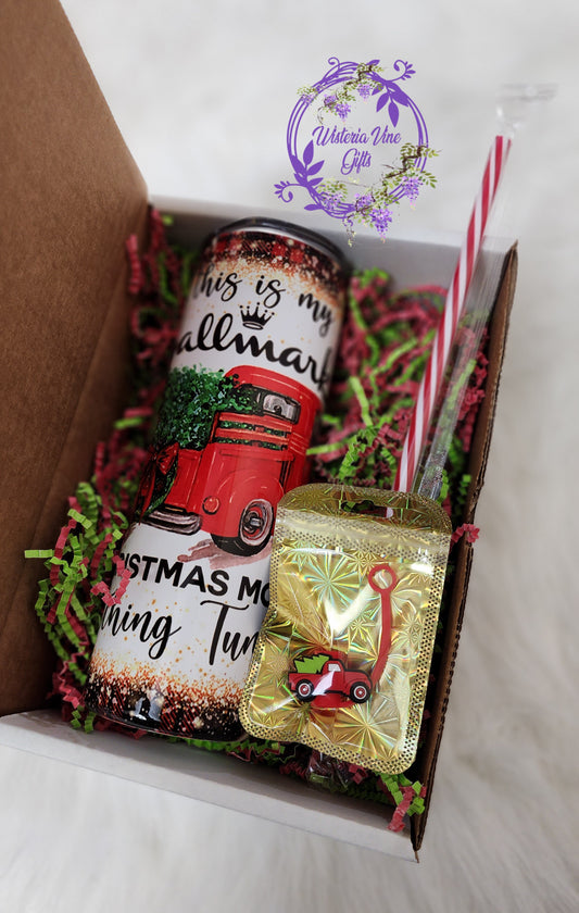 20oz Hallmark Tumbler Christmas Gift Box Set