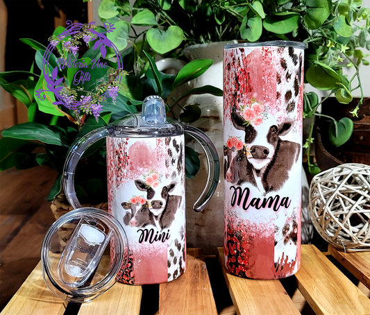 Mama & Mini Stainless Steel Double Walled Tumbler Set